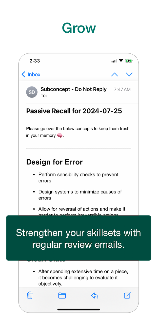 Optimize self-learning